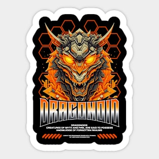 Dragonoid Sticker